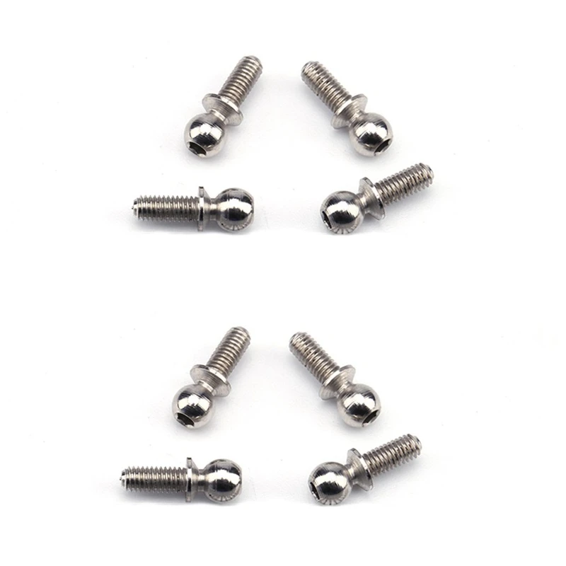 

2X 144001-1337 Ball Head Screw for Wltoys 144001 1/14 4WD RC Car Spare Parts Upgrade Accessories