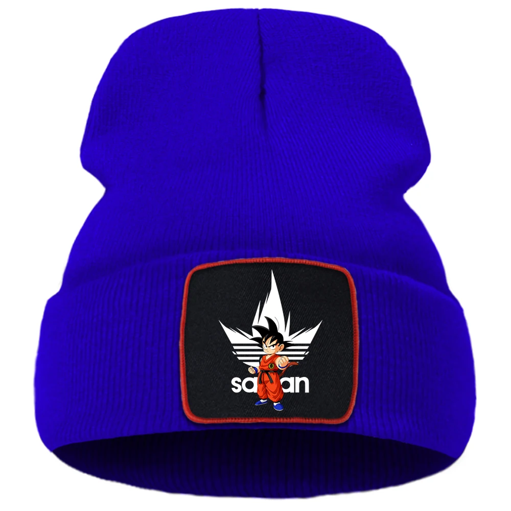 Япония мультяшная шапка шапочки повседневная одежда в стиле хип хоп вязаная