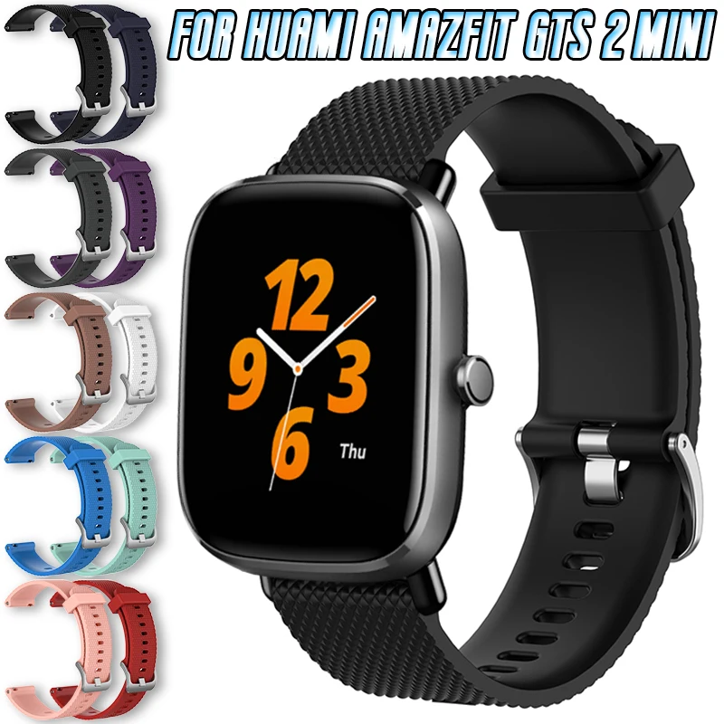 

Силиконовый ремешок для смарт-часов Huami Amazfit GTS 2, 20 мм