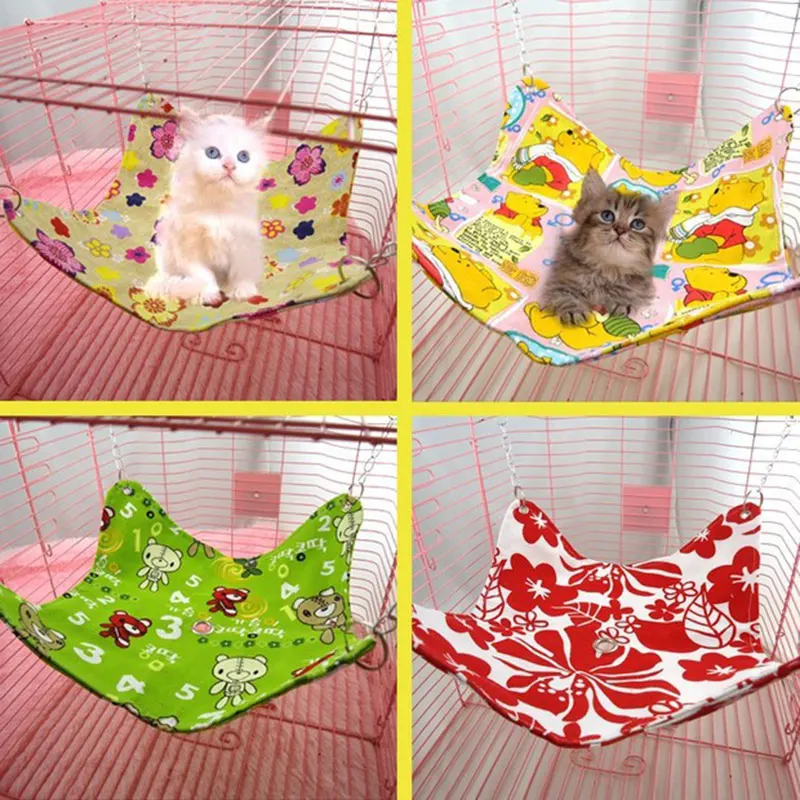 

Pet Hammock Canvas Rat Summer / Winter Waterproof Cat Hammock Soft Cat Bed Small Animal Pet Products Rest Cat House Mat