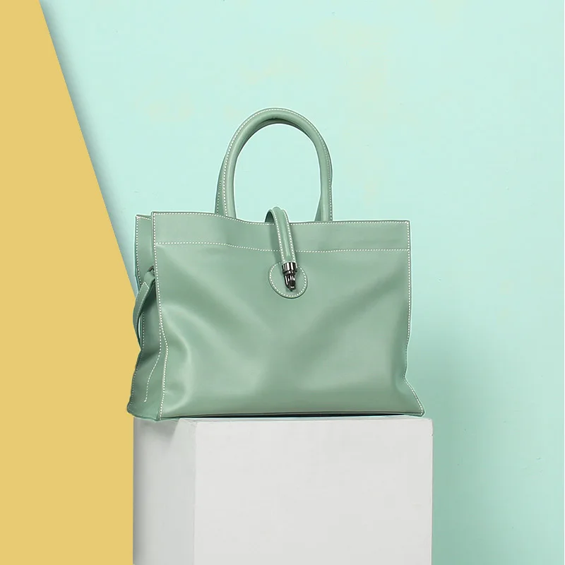 Роскошные дамские сумочки Модные Офисные Сумки из натуральной кожи для женщин