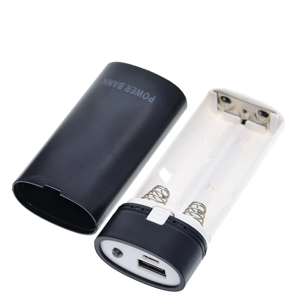 Съемный дизайн с индикатором светильник для смартфона power Bank чехол для аккумулятора практичный для батареи 18650