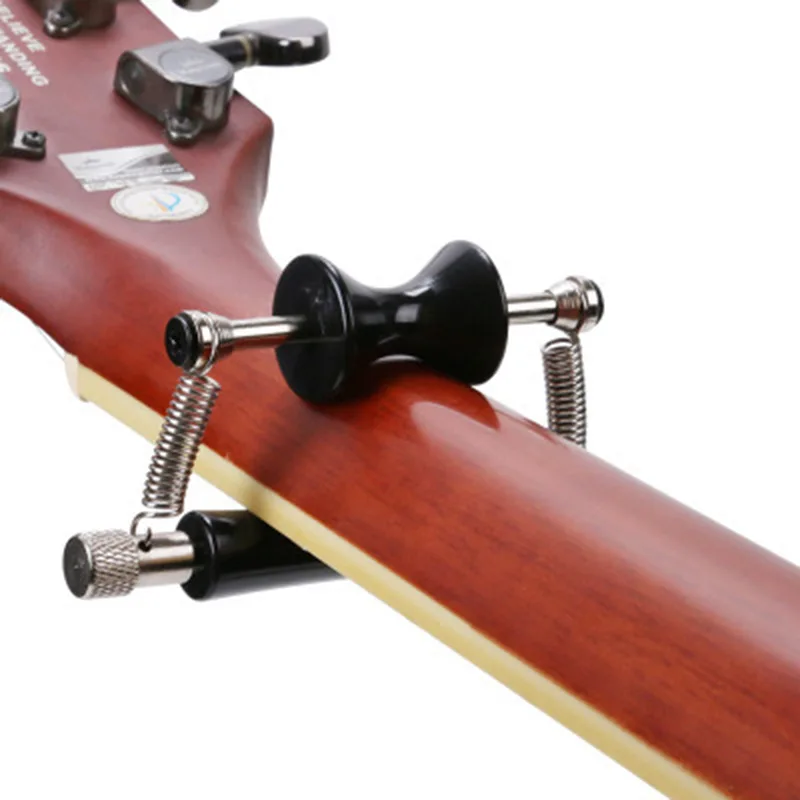 

Adjustable Guitar Rolling Sliding Capo Silicone and Alloy Material for Tuning Tone of String Instruments Folk Acoustic Guitar