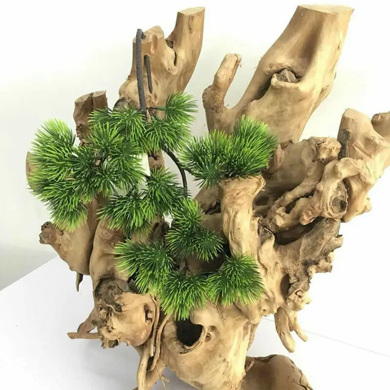 

Artificial Plastic Pine Plants Branches Wedding Home Party Decorations DIY ChristmasTree Handcraft Children Gift Accessories