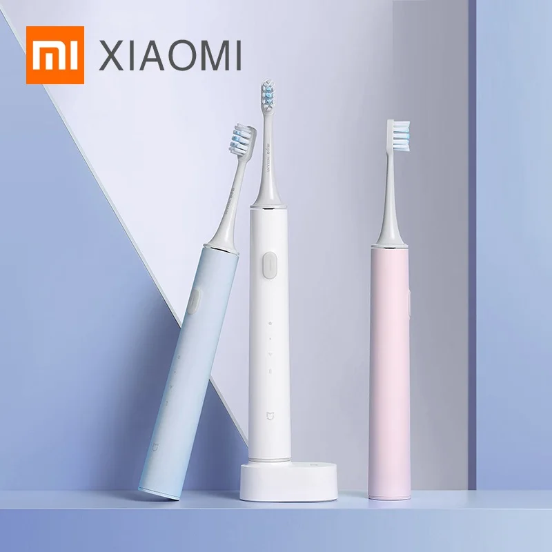 

Электрическая зубная щетка XIAOMI MIJIA T500, умная ультразвуковая щетка для отбеливания и гигиены полости рта, с вибратором