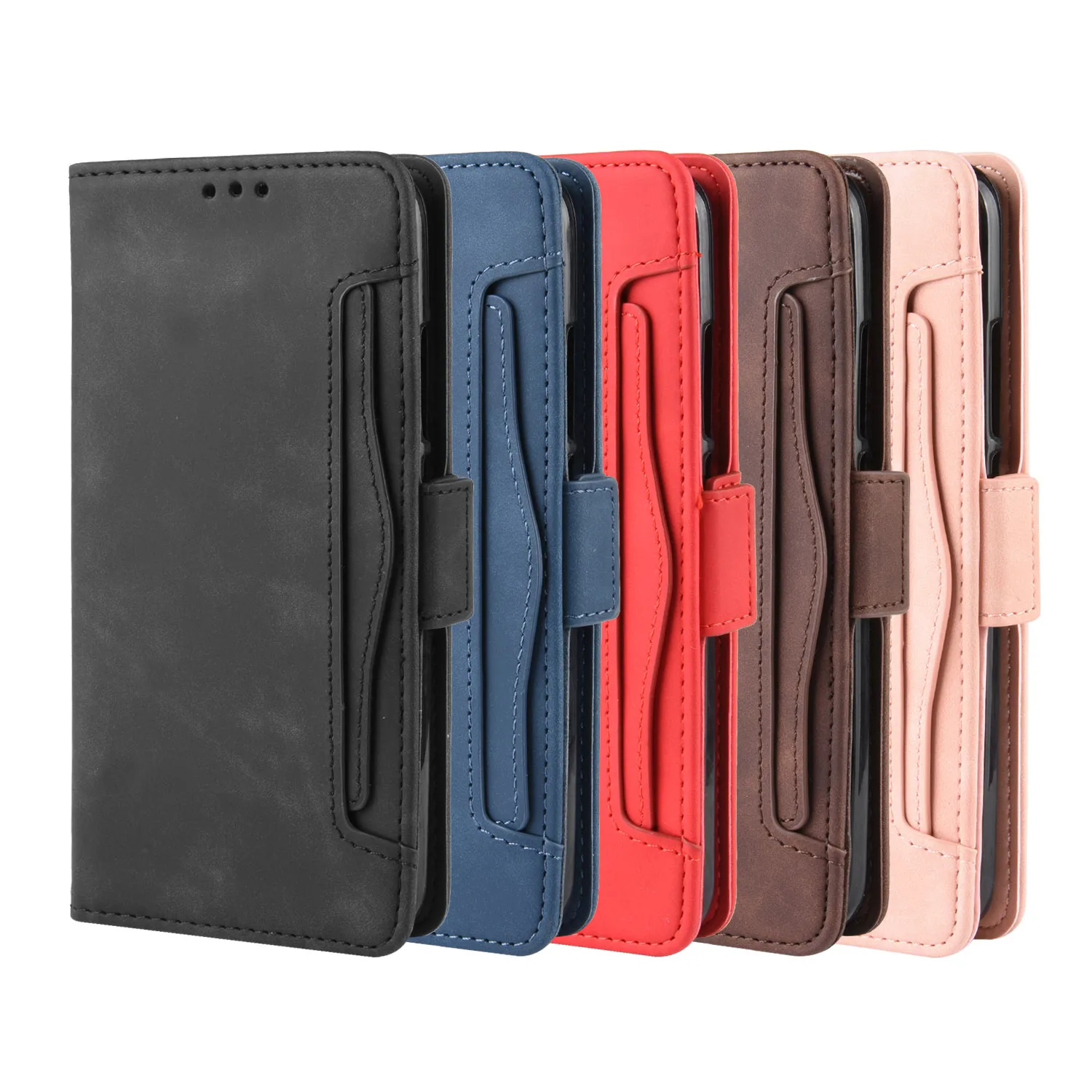 Чехол для Xiaomi Mi 9 премиум класса из искусственной кожи с откидной крышкой и