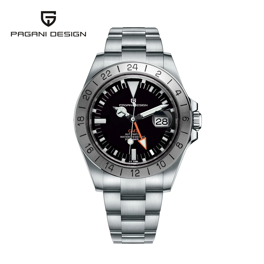 Часы наручные Pagani Design Мужские автоматические брендовые водонепроницаемые