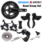 Набор велосипедных переключателей SENSAH EMPIRE 2x1, 1 скорость, 22s, переключатель передач, шатун ONIRII кассета с цепью для велосипеда 5800 R7000, новинка