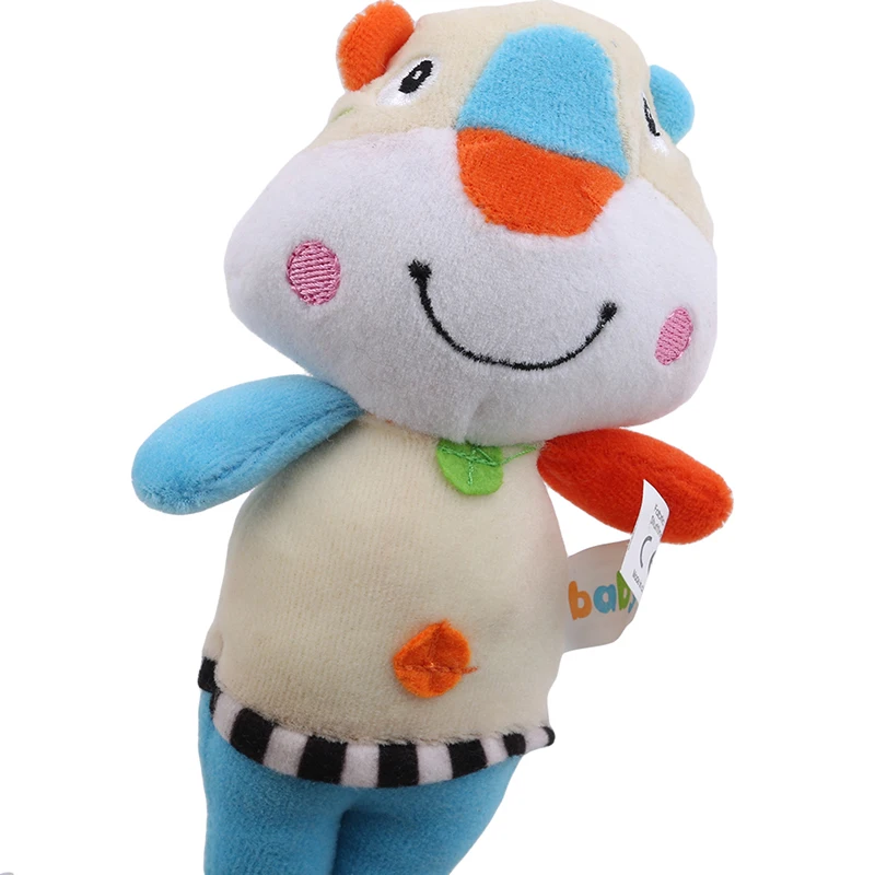Cartoon Cute Newborn Baby Toys Animal Tiger And Bear Hand Bell Development Bed Toy For Best Gift | Игрушки и хобби
