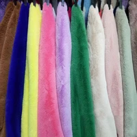 faux 1400 grams of rabbit fur wool like clothing fabric autumn and winter artificial fur fabric