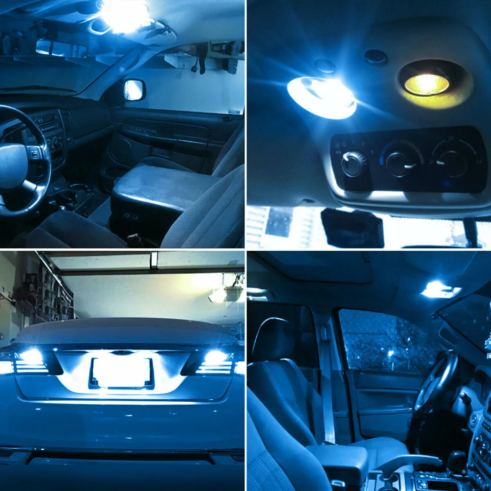 

T10 Dash Light Bulb 10X Panel 192 168 W5W Dash 8000K Decoration Interior