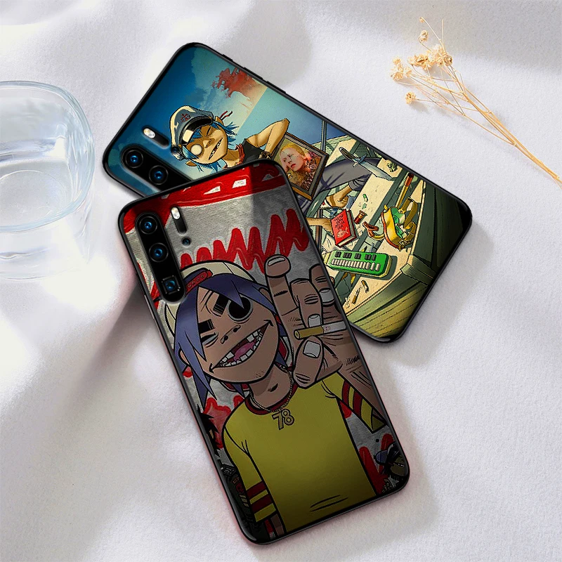 Gorillaz мягкий силиконовый ремешок для huawei P30 Lite Pro P Smart 2016 2019 P8 P9 P10 P20 TPU | Мобильные