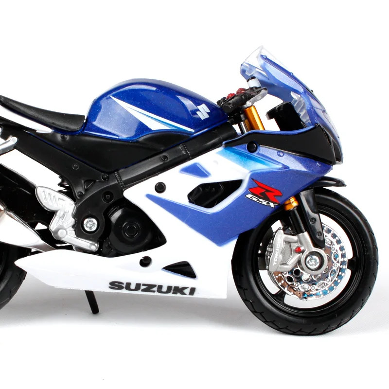 Мотоциклы Maisto Suzuki GSX R1000 в масштабе 1:18 модели мотоциклов литые с дисплеем подарок