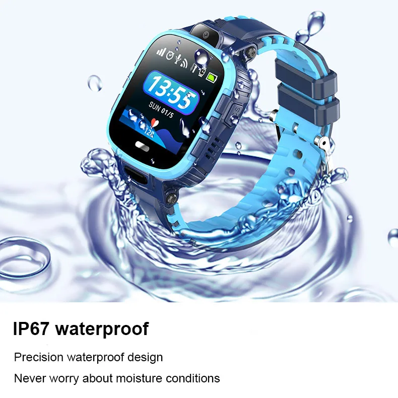 

TD26 Smartwatch Kid SOS Phone Watch GPS Smart watch For Children 2G network mode Photo Waterproof IP67 Baby Gift For Android IOS