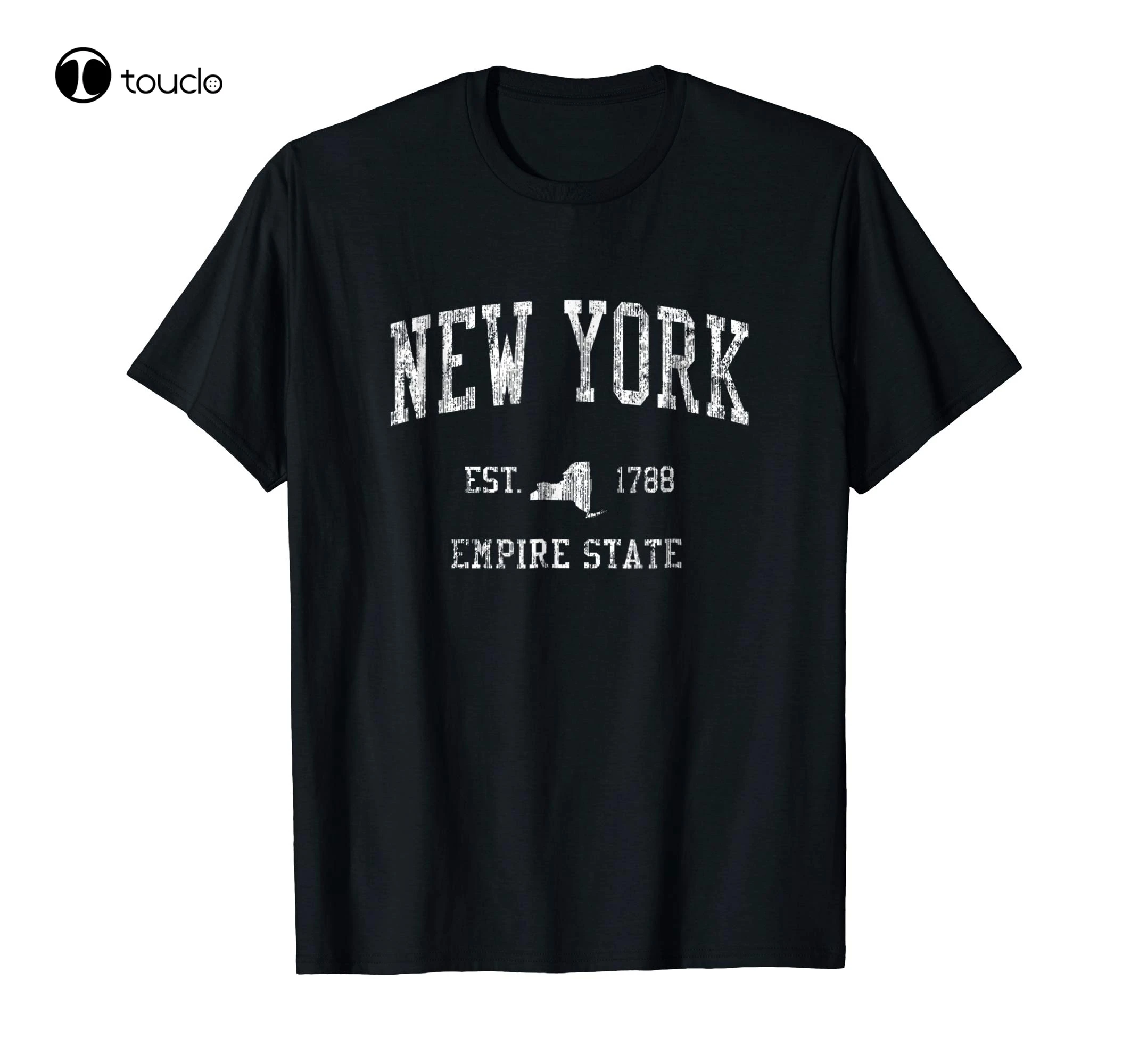 

New York Vintage T-Shirt Tee Shirt Custom aldult Teen unisex digital printing Tee shirt fashion funny new unisex