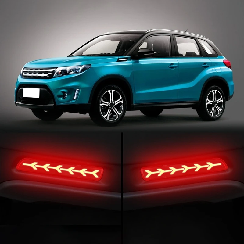 2 шт./комплект светодиодные фонари для заднего бампера Suzuki Ertiga Vitara S-Cross SX4 |