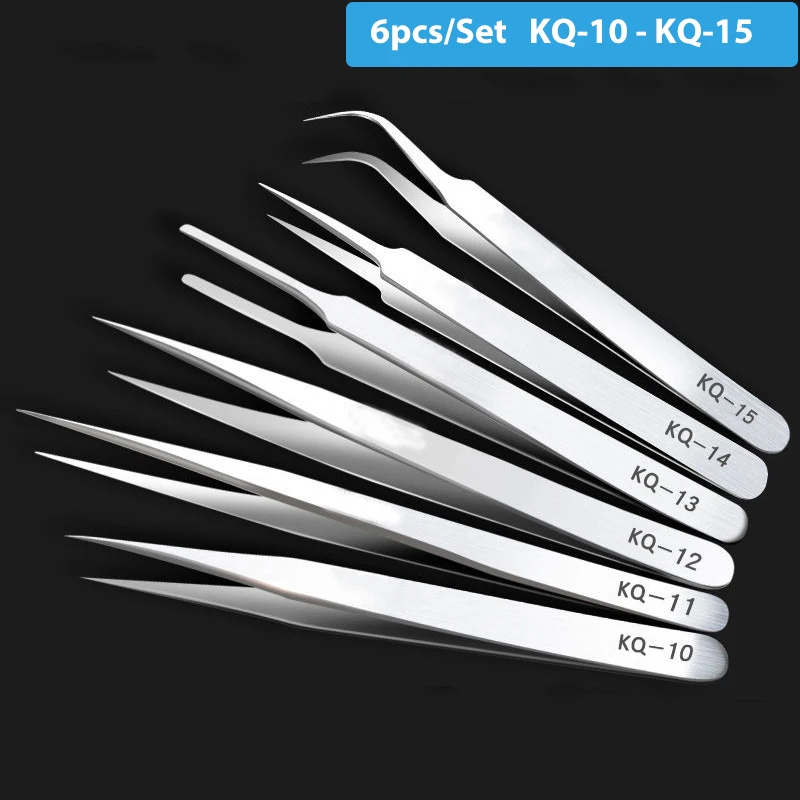 

Фирменный промышленный Антистатический пинцет из нержавеющей стали, часовщик, электронные инструменты для ремонта печатных плат с защитной крышкой