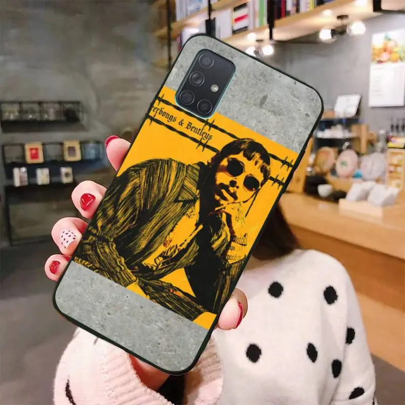 Чехол для телефона Post Malone Beerbongs Samsung Galaxy A52 A21S A02S A12 A31 A81 A10 A30 A40 A50 A70 A80 A71 A51 5G |
