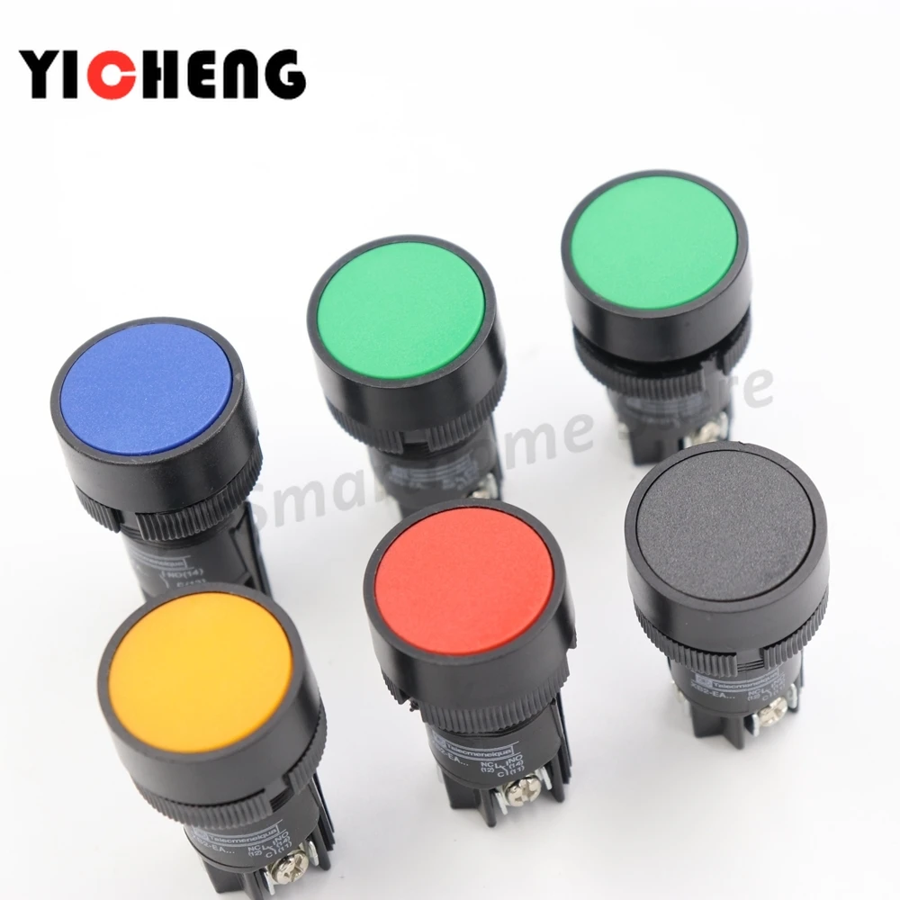 3 шт. Круглый кнопочный переключатель маленький саморегулирующийся плоский