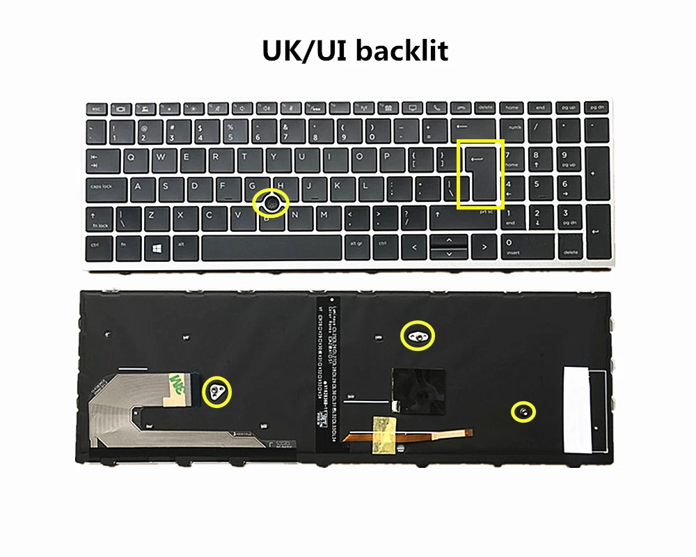 Клавиатура для ноутбука HP EliteBook 750 755 850 855 G5 G6 Zbook 15U | Компьютеры и офис