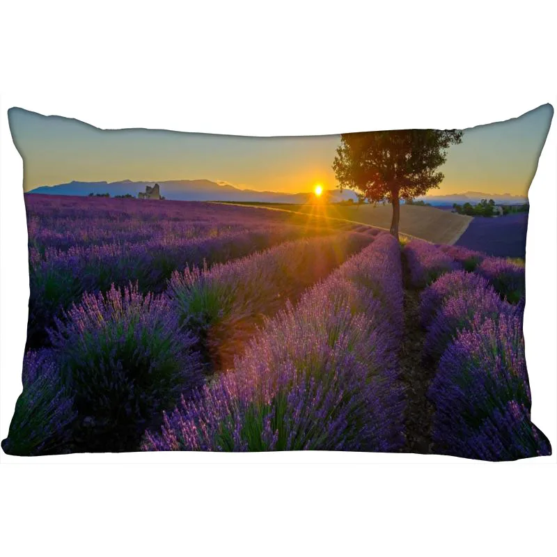 Подушка бледно лиловый крышка Чехол прямоугольник подушка для