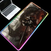 xgz rgb gaming mouse pad cool picture led backlit mice mat waterproof thickness 3mm4mm colorful desk pads for gamer gaming