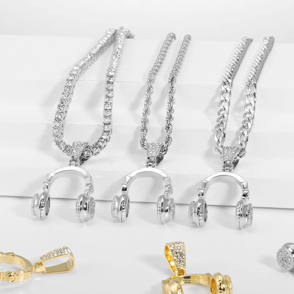 Ожерелье для мужчин и женщин длинная цепочка в стиле хип-хоп панк ювелирные