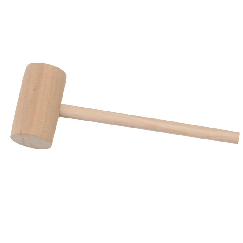 

Mini Wooden Hammer Wooden Crab Lobster Seafood Hammers Natural Hardwood Cracker Mallets Pounding In Solid For Cracking Chocolate
