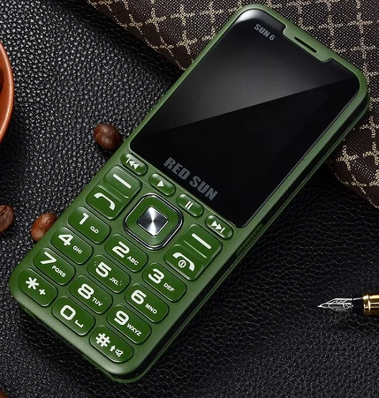 Green Mafam, музыкальный мобильный телефон, большой динамик, звук, Quad, 4 Sim, 4 в режиме ожидания, магический голосовой сменный внешний аккумулятор, 3,0 дисплей, двойной фонарик - Цвет: Green