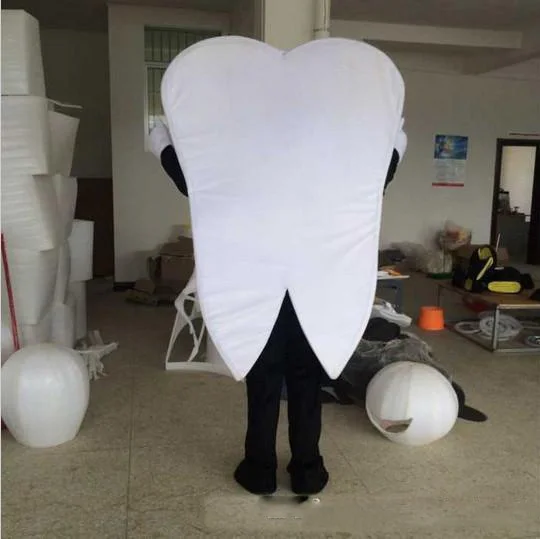 

HOT High quality Teeth tooth mascot costume size adult costume parties fast shipping