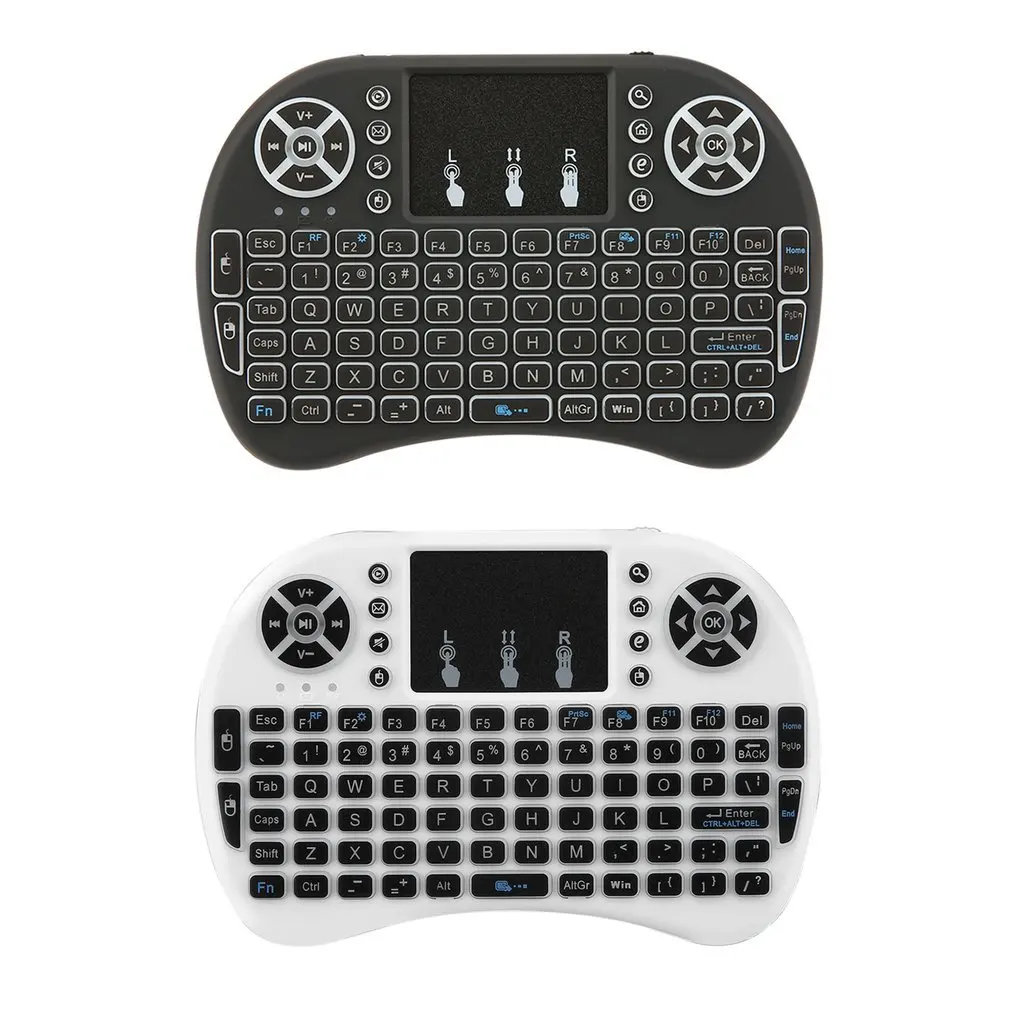 Беспроводная клавиатура для Android TV Box ПК ноутбука 92 клавиши DPI беспроводная с