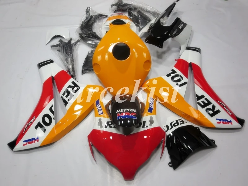 Комплект обтекателей для мотоциклов Honda CBR1000RR 2008 2009 2010 08 09 10 11 repsol 4 подарка|Полные