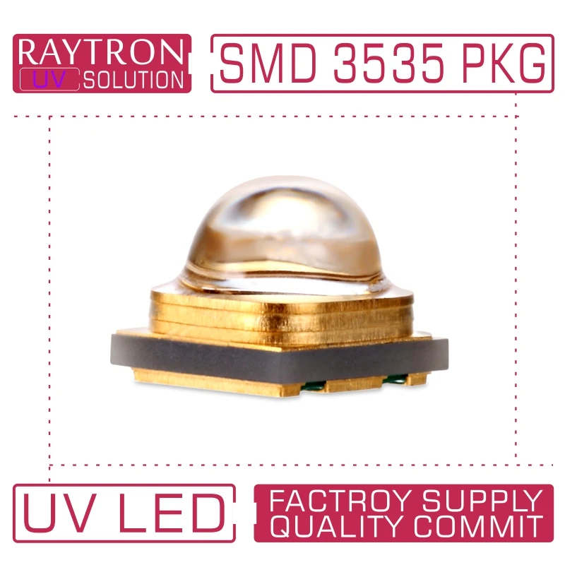 Заводская поставка 3 5x3 5 мм высокая мощность и Вт отверждение чернил стерилизация