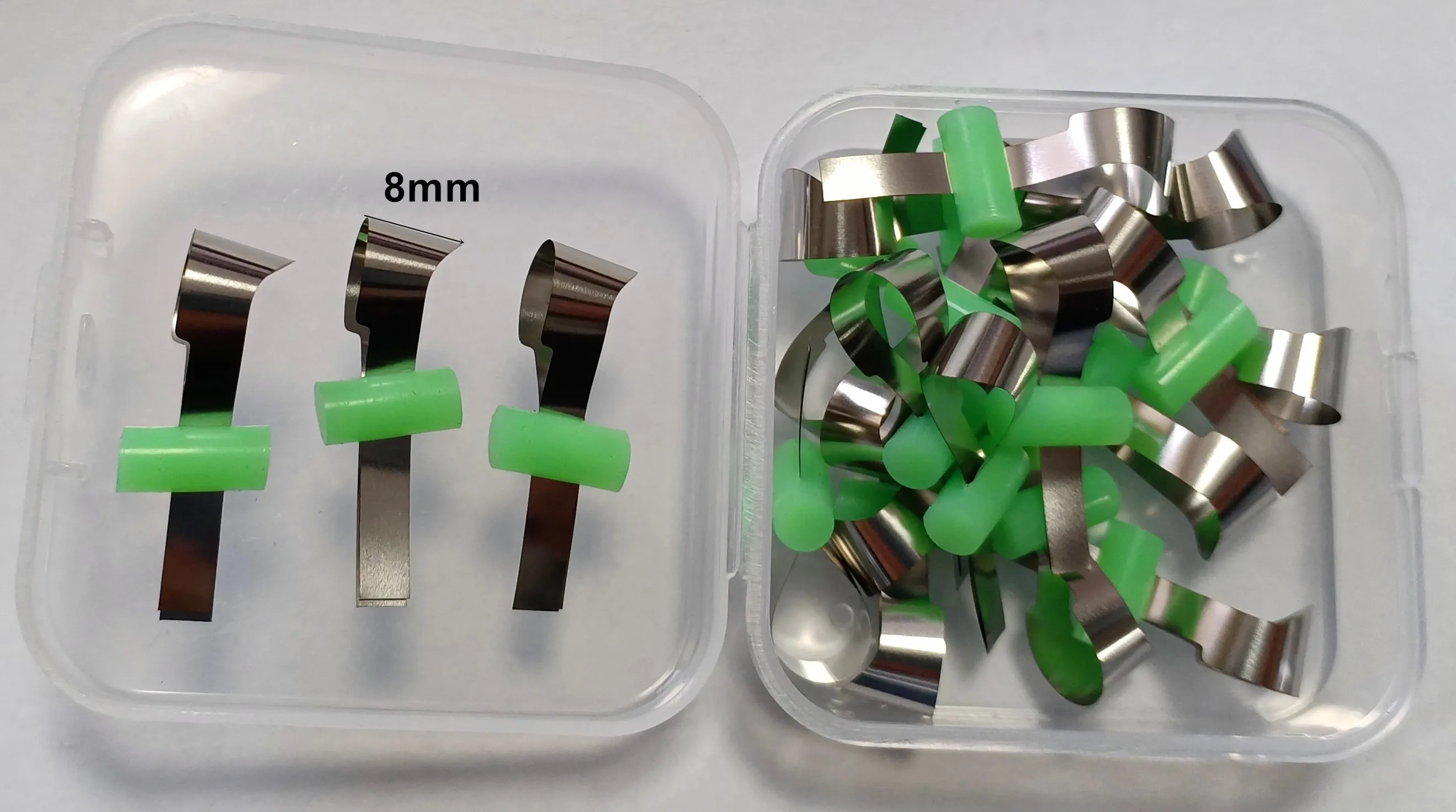 20 шт./лот зубная матричная лента Tofflemire Matrice Застревание SS резиновый фиксатор