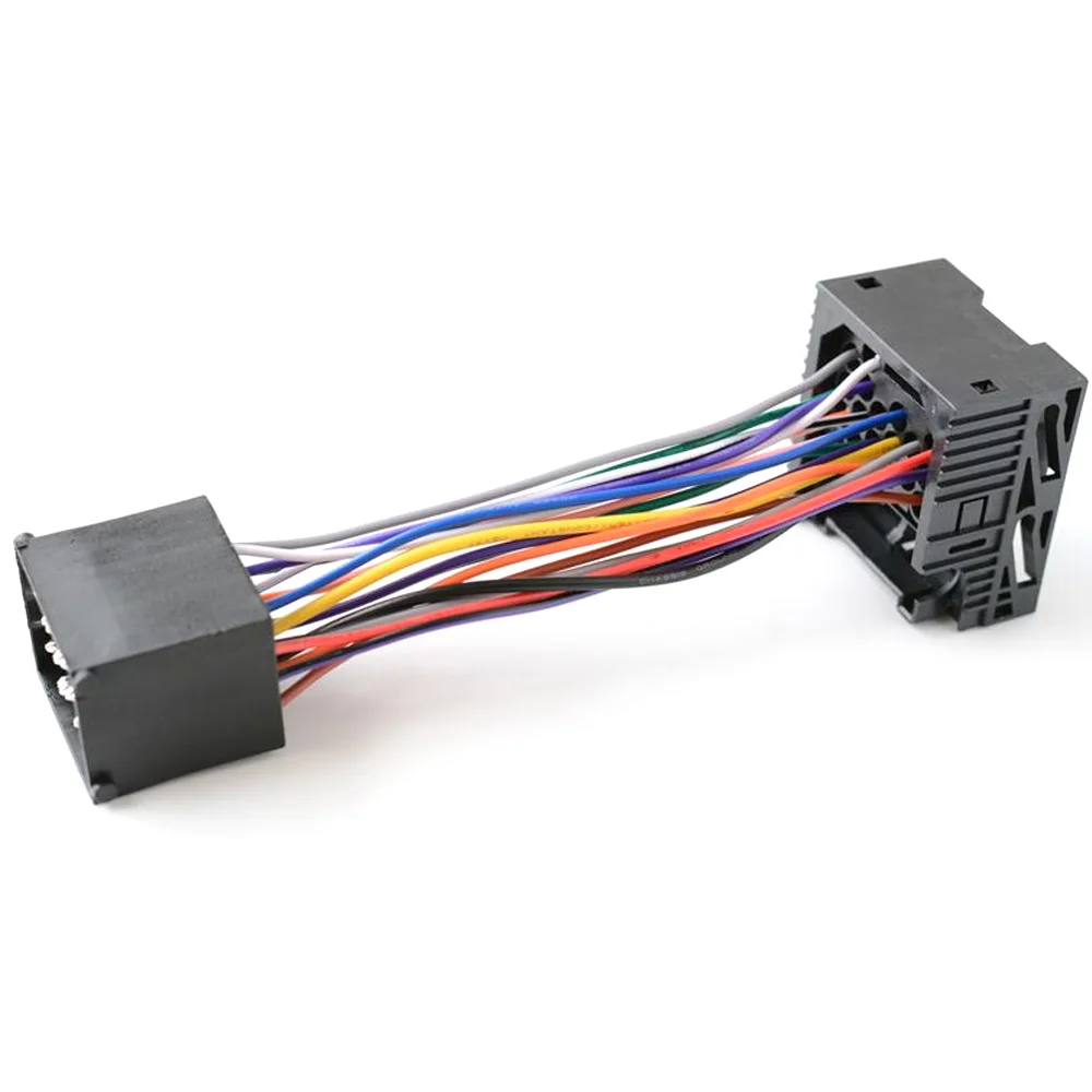 Автомобильный адаптер жгут проводов 17 Pin ISO для BMW 1996-2001 E46 E39 CD радио аудио стерео