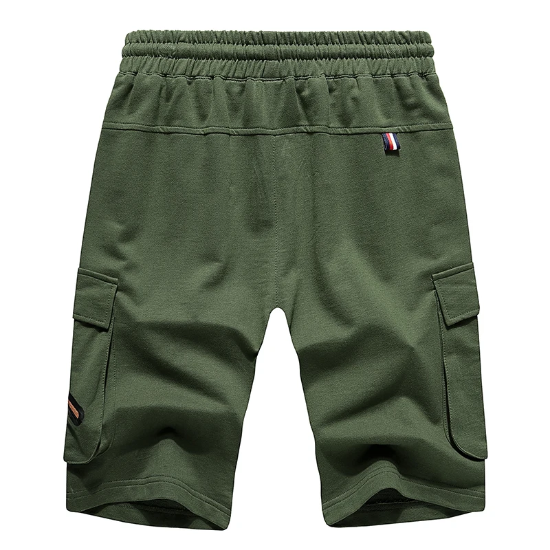 

Multi Pocket Cargo Shorts Men Brand Work Breathable Army Men Shorts Casual Summer Loose Military Tactical Sweatpant Male Joggers