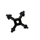 Новинка 2020, Быстрозажимной патрон, 4-х ходовой патрон для дрели, Универсальные Комбинированные аксессуары для ручных инструментов, 4 в 1, подходит для дрели