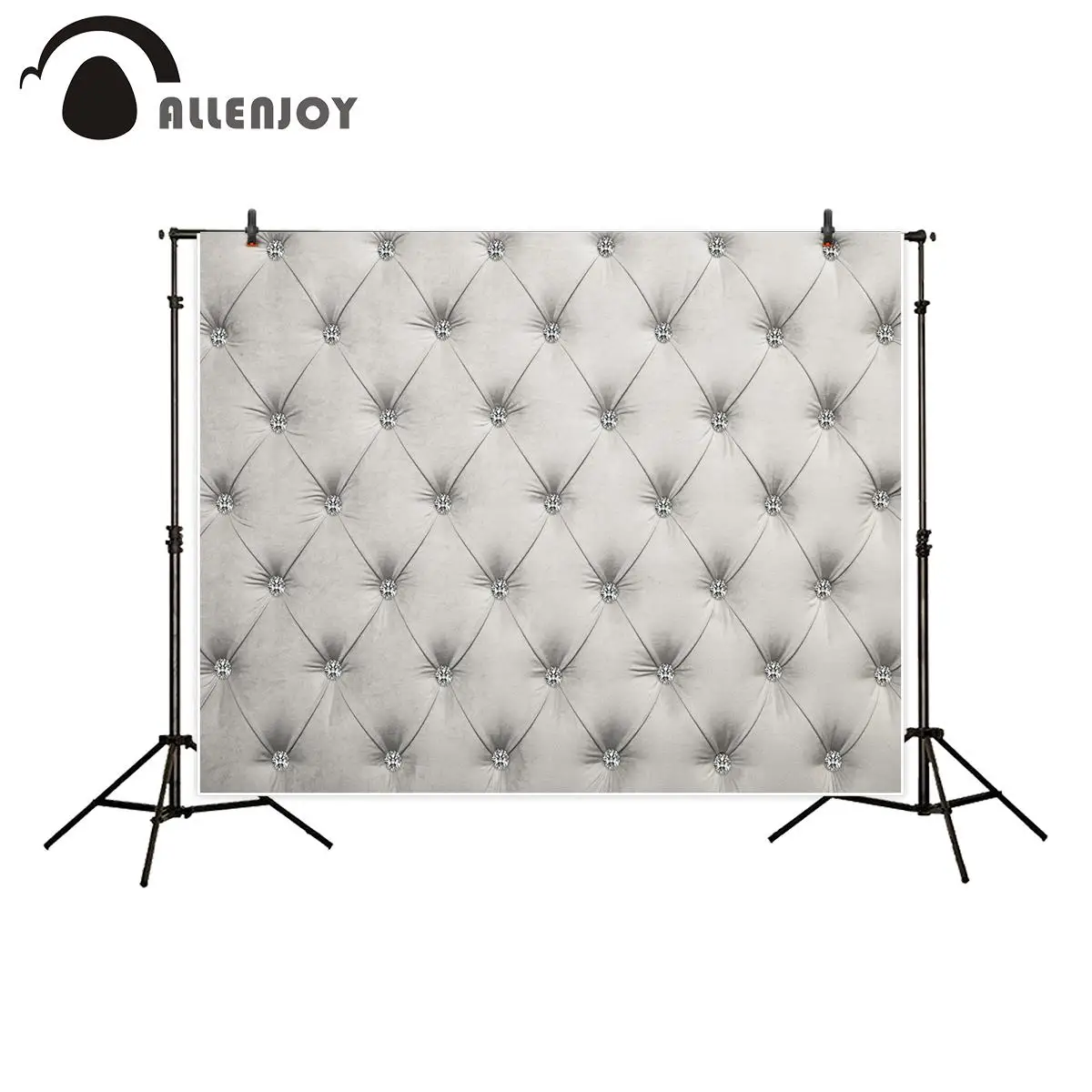 

Allenjoy backgrounds for photo studio diamond tuft luxury headboard backdrop photocall new photobooth customize photographic