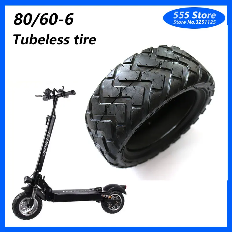 

80/60-6 бескамерная шина 10 дюймов вакуумная шина для FLJ C11 T11 электрических скутеров внешняя шина переднее колесо задние моторные колеса