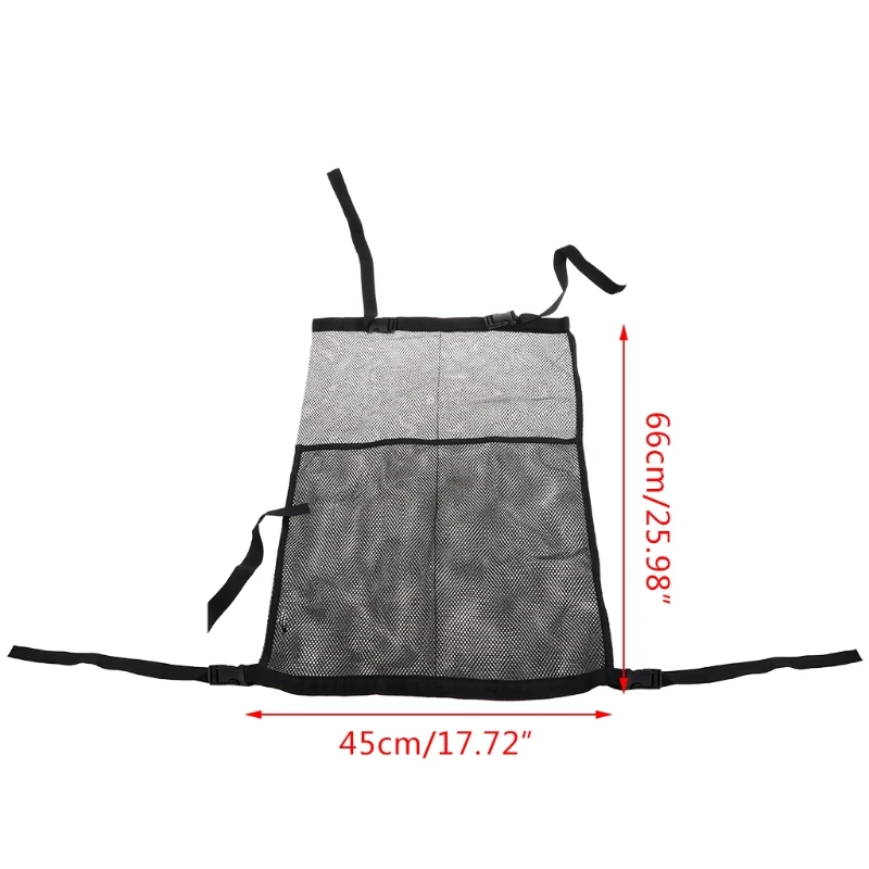 

Wheelchair Double Oxygen Cylinder Bag Universal Wheel Chair Dual Oxygen Tank Portable Mesh Storage Pouch Hanging Bags