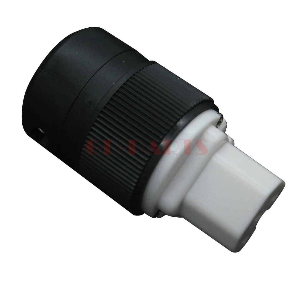 1 шт. позолоченный американский женский сетевой шнур питания переменного тока