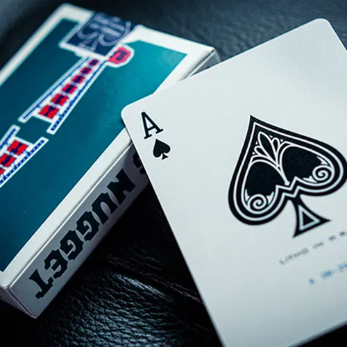 Колода карт современные тактильные Джерри (Aqua) игральные карты | Спорт и