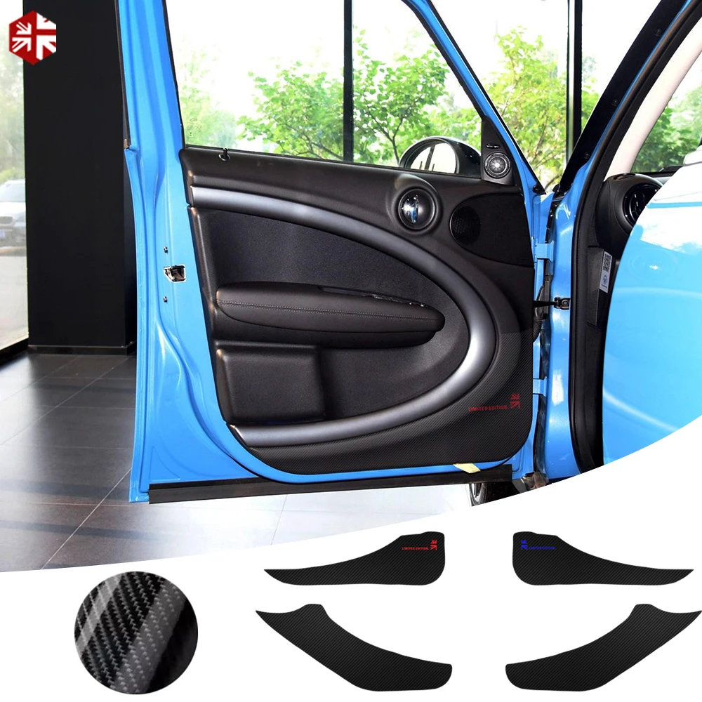 Противоударная наклейка на дверь автомобиля ультратонкая 5D защитная пленка из