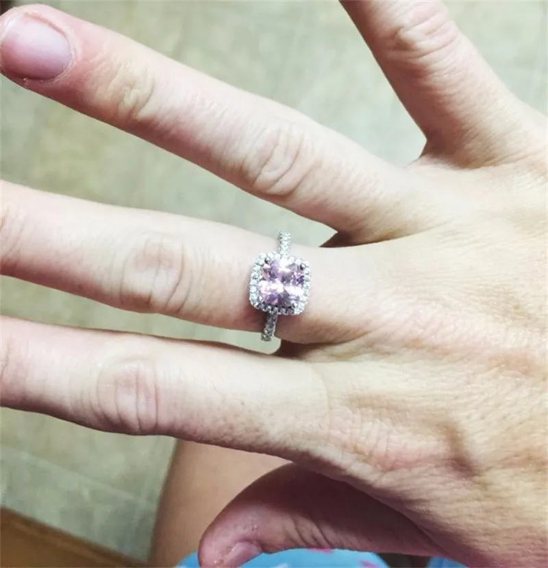 Брендовые ювелирные изделия из стерлингового серебра 925 пробы обручальное