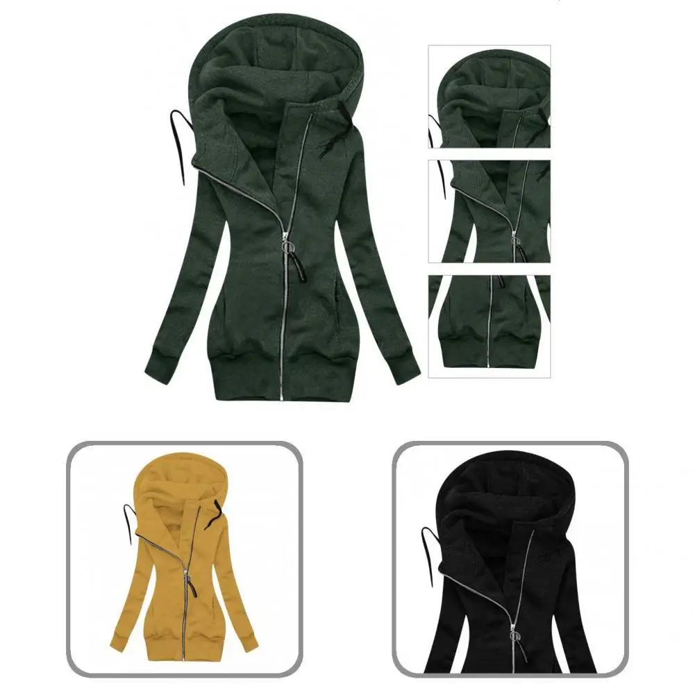 

Термостойкая Очаровательная однотонная теплая толстовка с капюшоном для работы