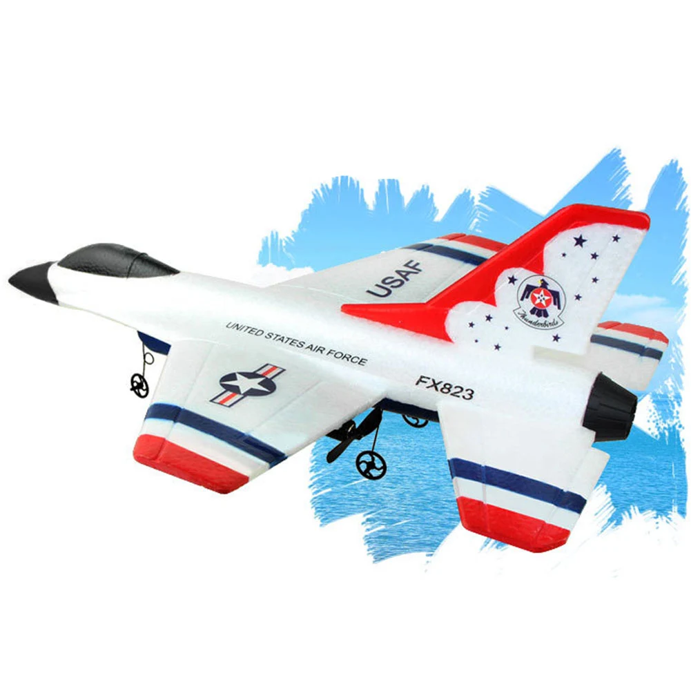 F16 Thunderbirds RC самолет 2 4 г дистанционный пульт 80 м Планер для начинающих планер