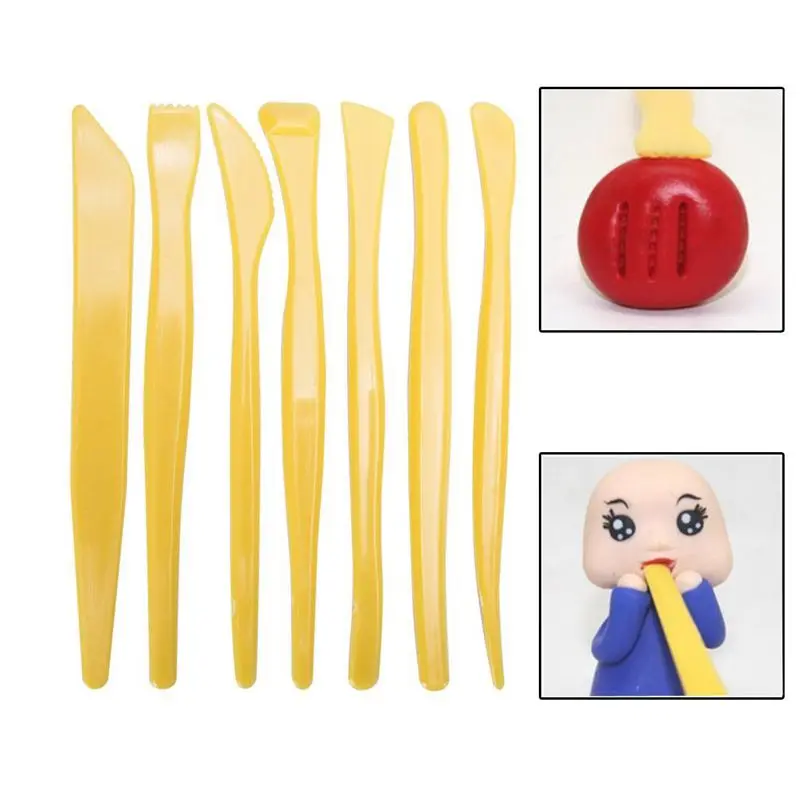 25Pcs Clay Tools Modeling Sculpting Sculpture For Pottery Fondant Cake Decorating | Игрушки и хобби