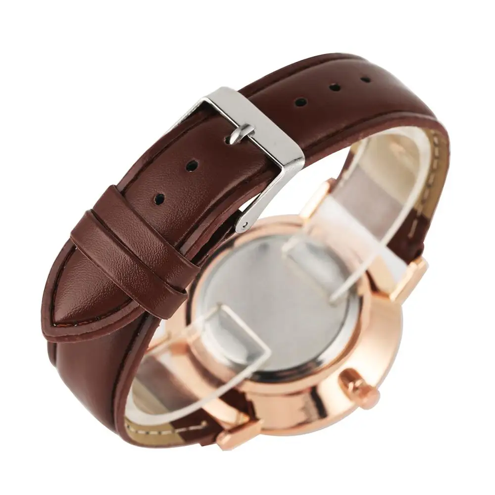 Мужские кварцевые аналоговые часы практичные Прочные с циферблатом узором