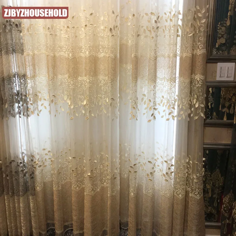 Занавески на окна в европейском стиле для гостиной столовой спальни | Дом и сад