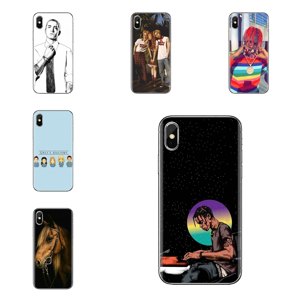 Чехол для телефона Samsung Galaxy J1 J2 J3 J4 J5 J6 J7 J8 Plus 2018 Prime 2015 2016 2017 Greys scopy 2pac Horse Hyuna